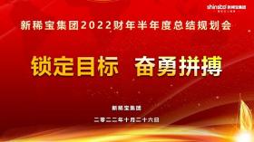 攻堅三季度，沖刺下半年——新稀寶集團半年度工作推進(jìn)會(huì )順利召開(kāi)!